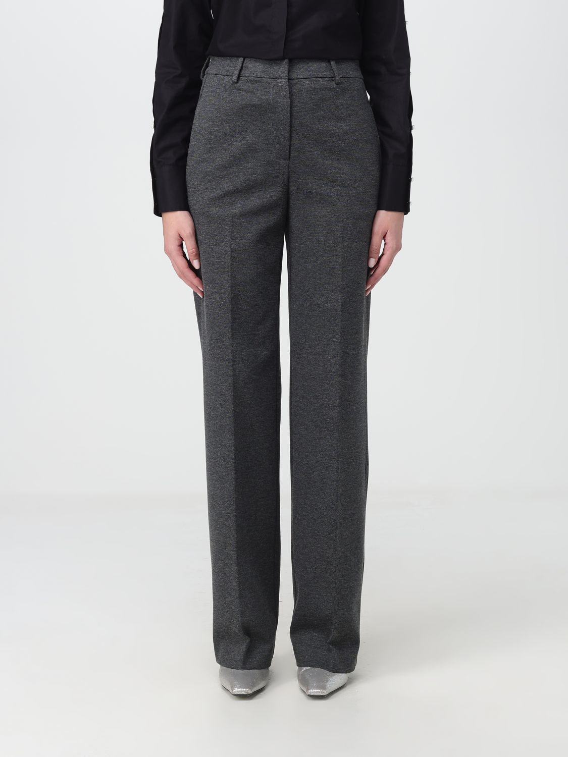 Grifoni Trousers GRIFONI Woman colour Grey