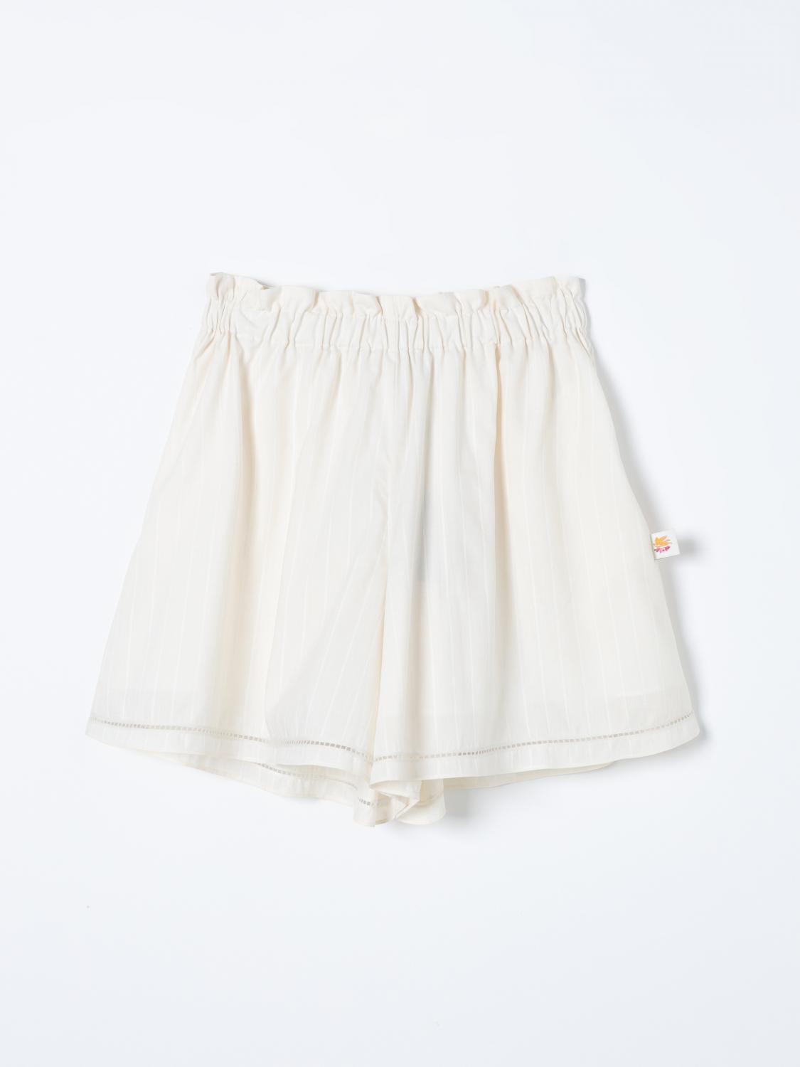 Etro Short ETRO Kids color Ivory