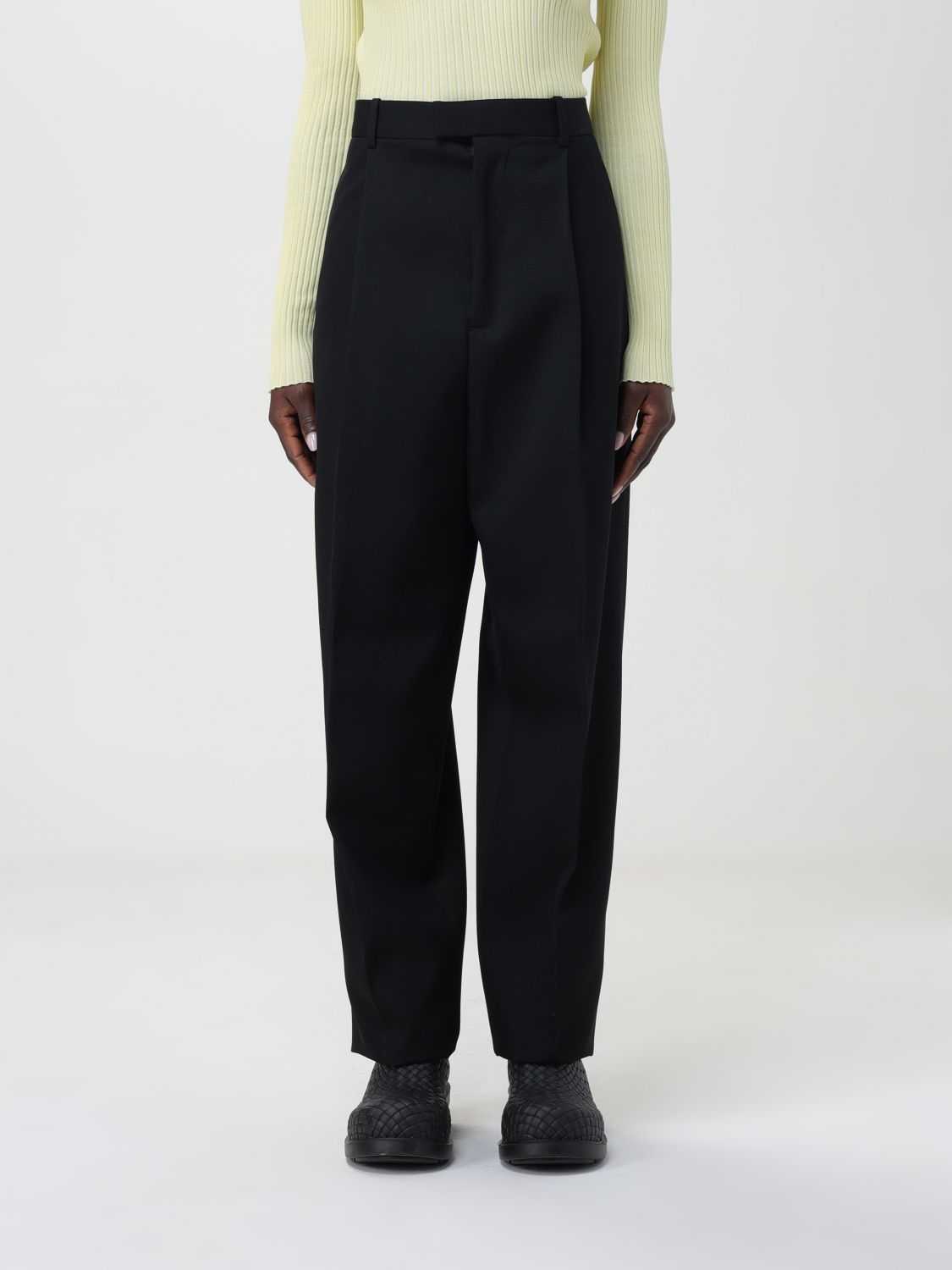 Bottega Veneta Trousers BOTTEGA VENETA Woman colour Black