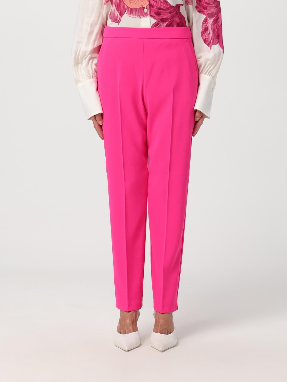 Pinko Trousers PINKO Woman colour Fuchsia