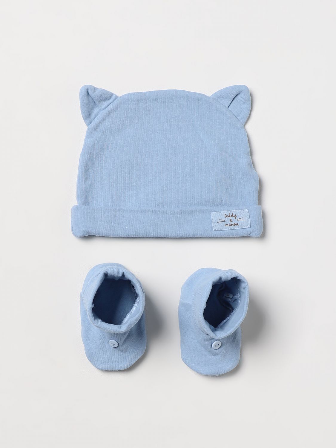 Teddy & Minou Pack TEDDY & MINOU Kids colour Gnawed Blue