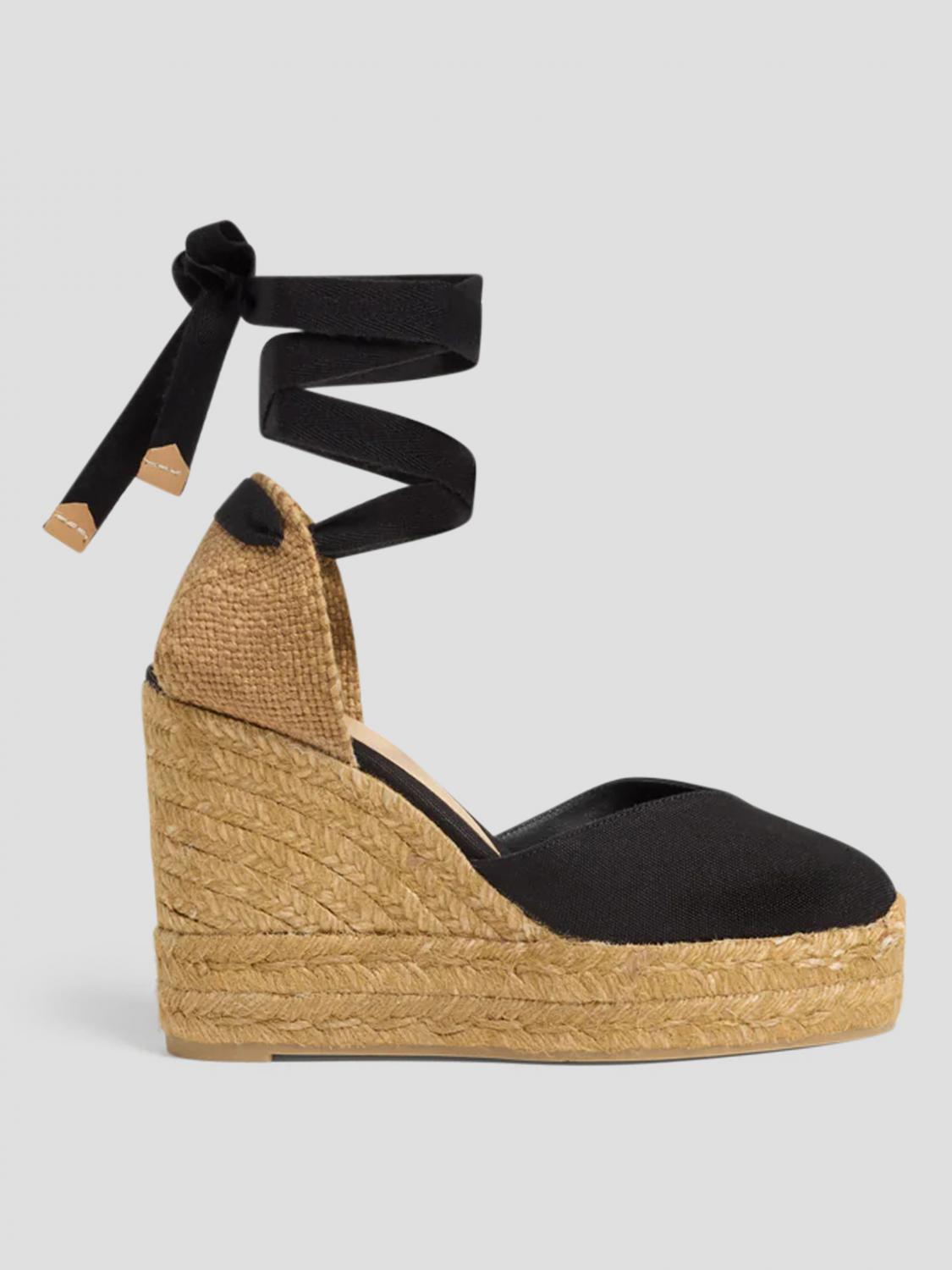 Castañer Wedge Shoes CASTAÑER Woman color Black