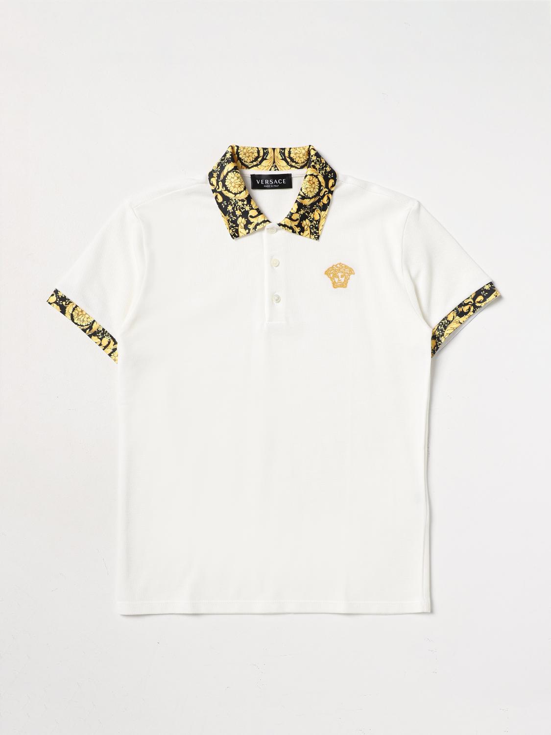 Young Versace Polo Shirt YOUNG VERSACE Kids colour White