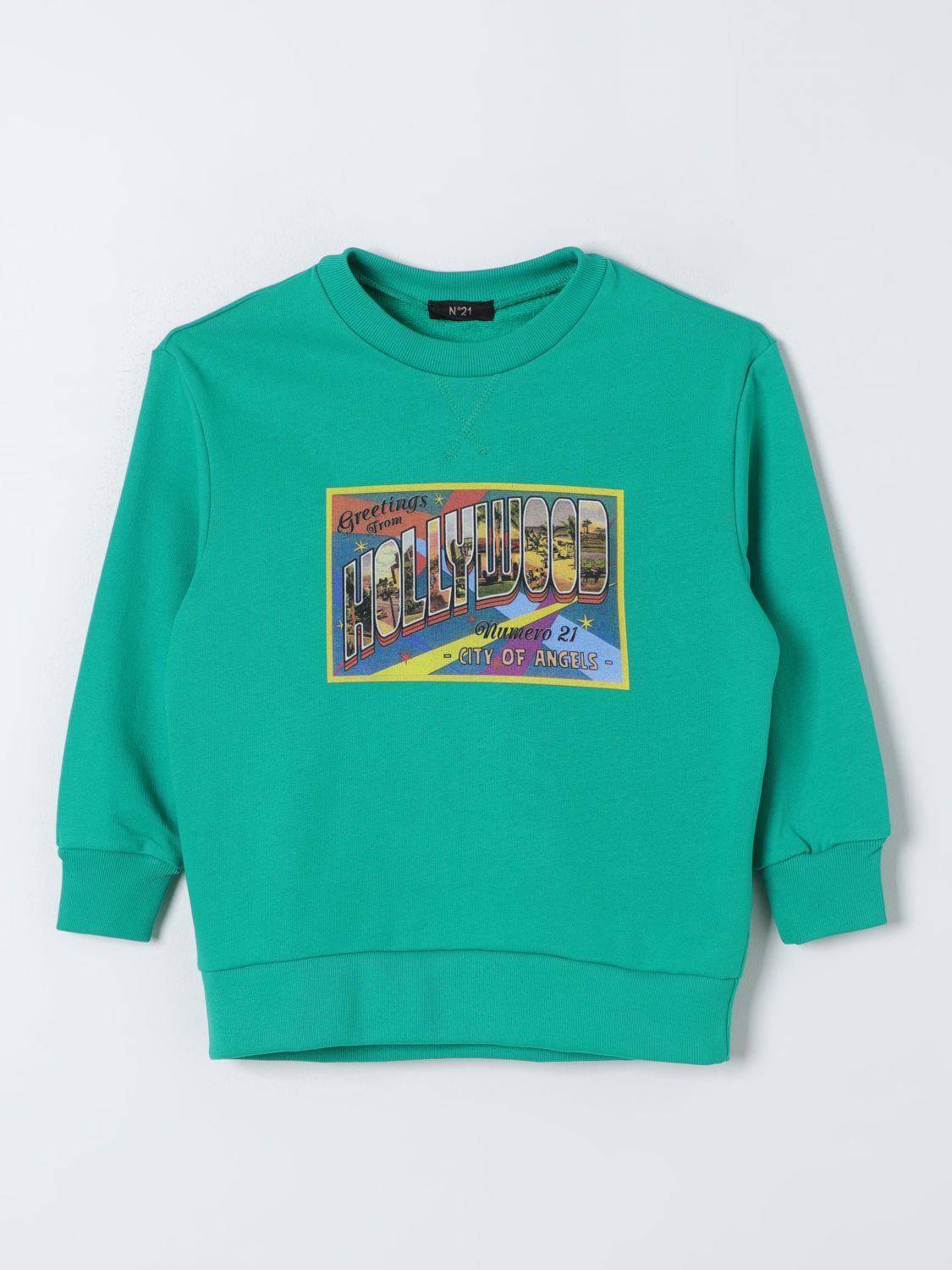 N° 21 Jumper N° 21 Kids colour Green