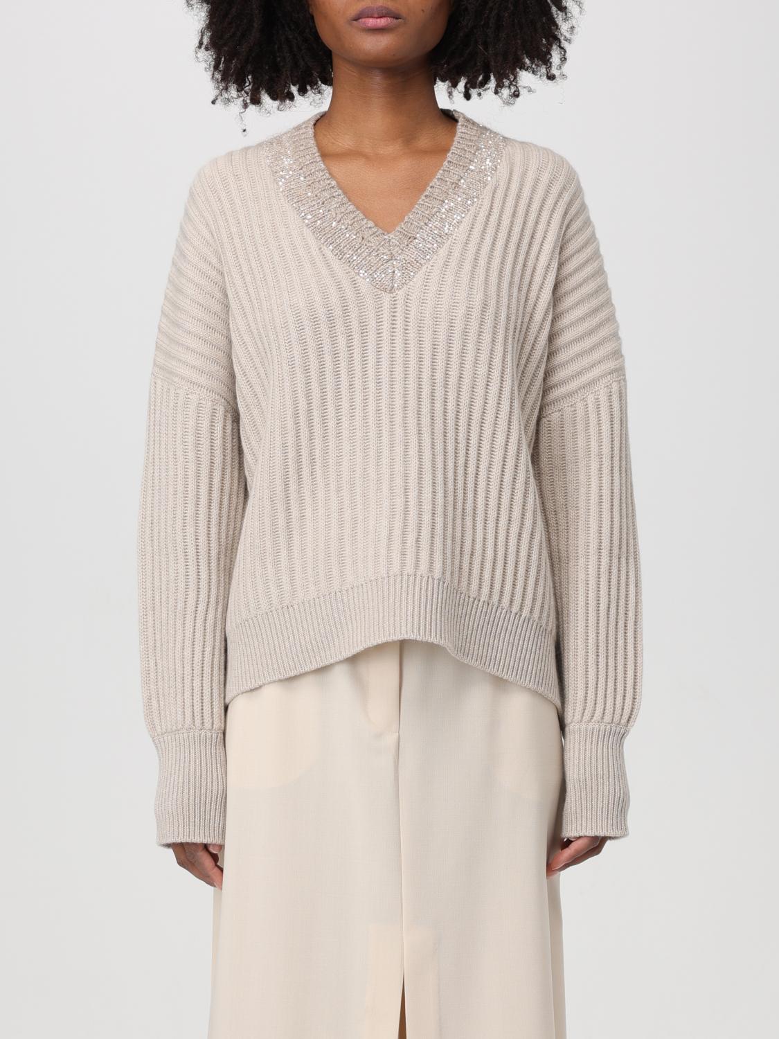 Brunello Cucinelli Jumper BRUNELLO CUCINELLI Woman colour Beige