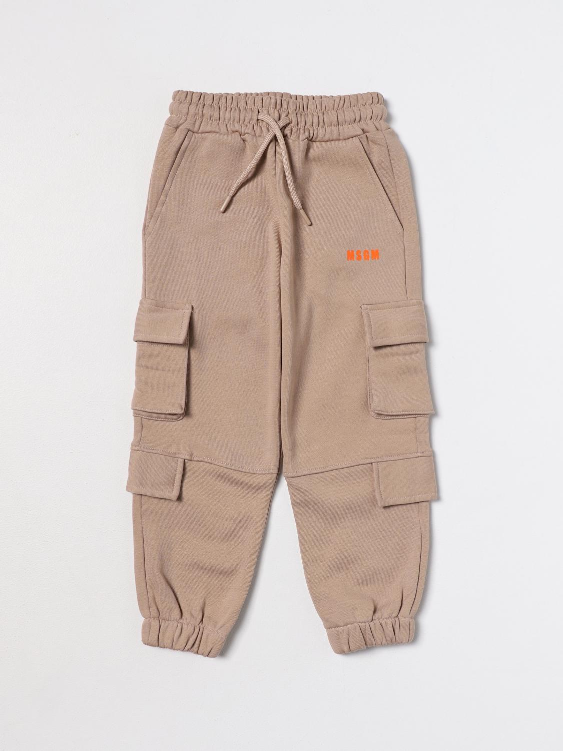 Msgm Kids Trousers MSGM KIDS Kids colour Beige