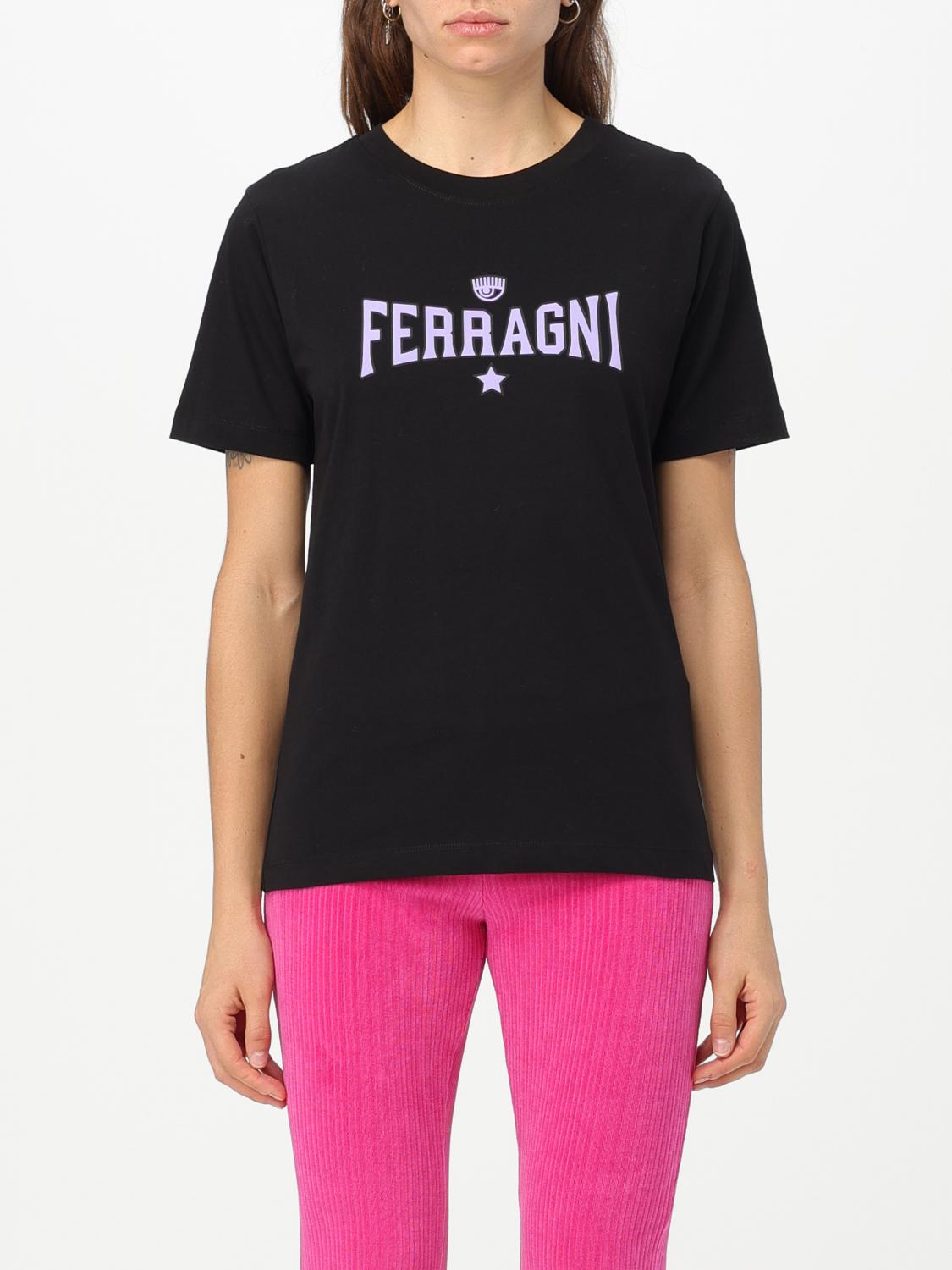 CHIARA FERRAGNI T-Shirt CHIARA FERRAGNI Woman colour Black