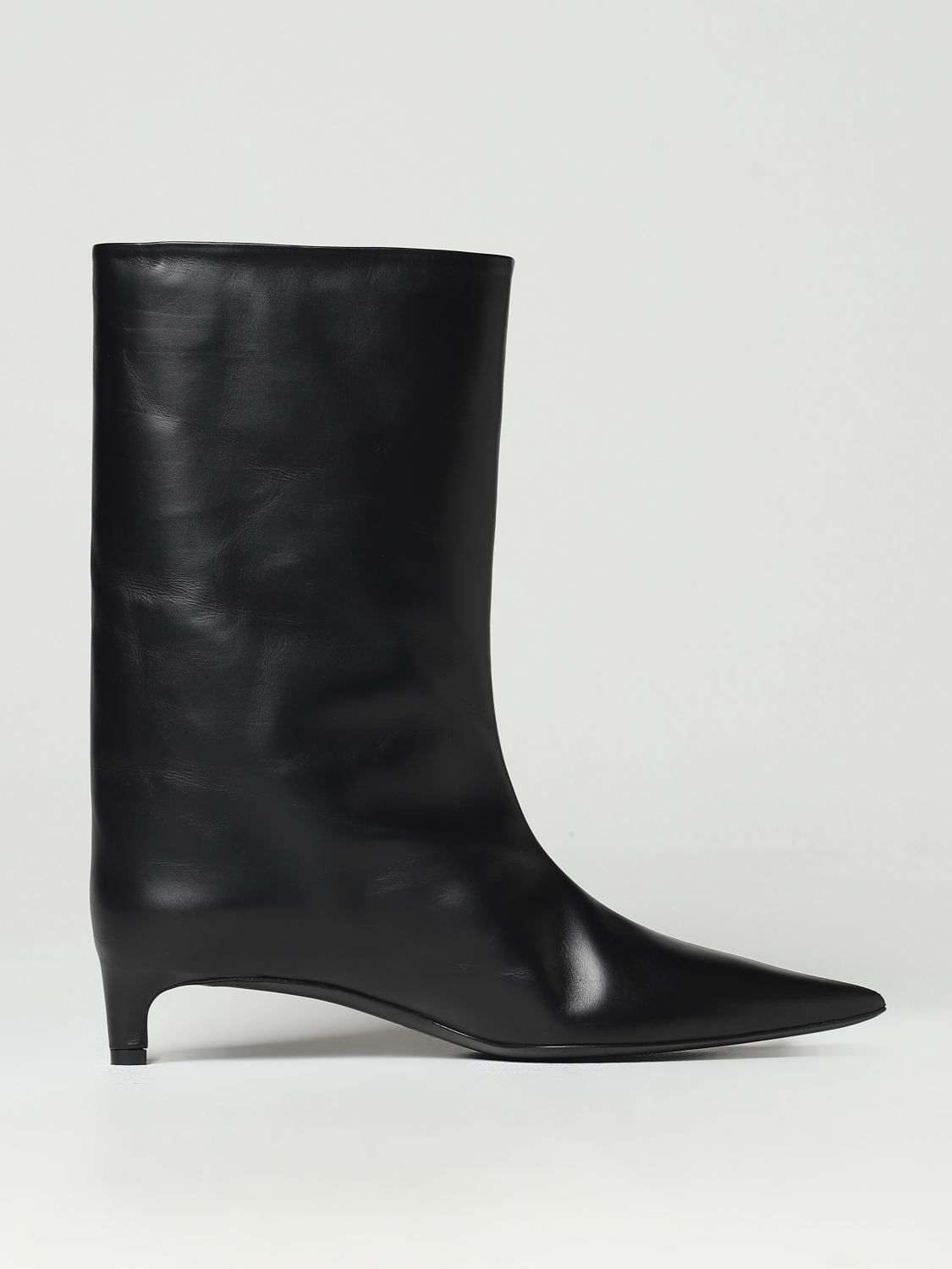 Jil Sander Flat Ankle Boots JIL SANDER Woman colour Black