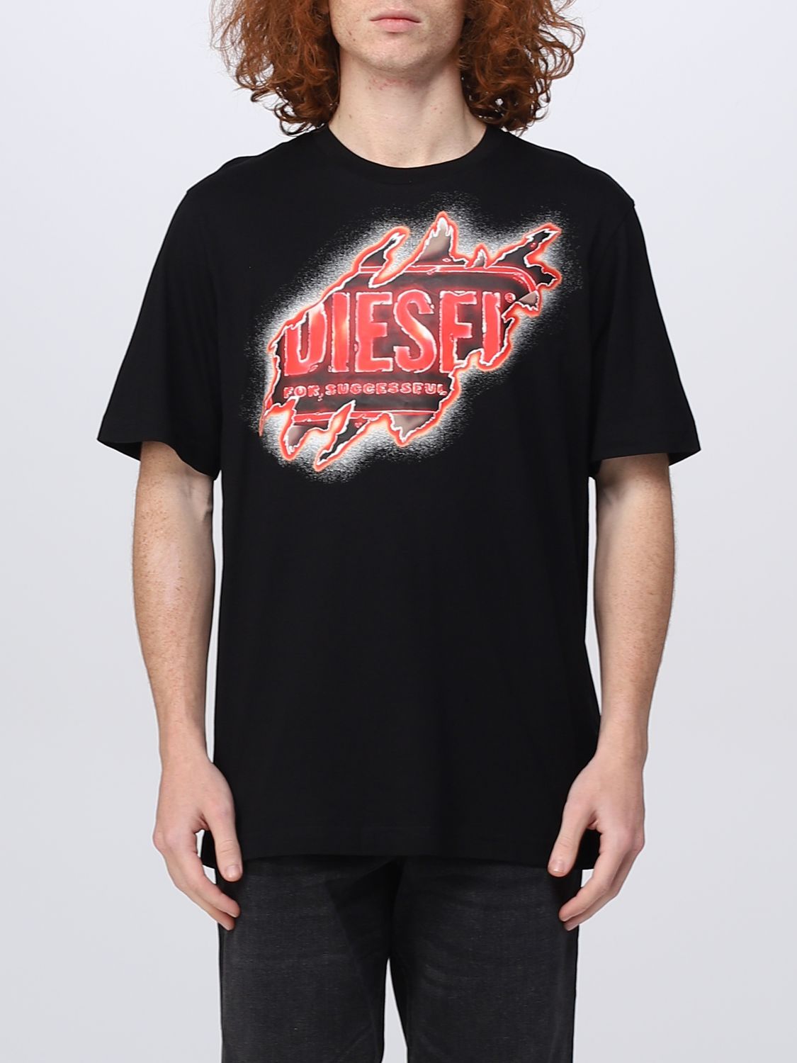 Diesel T-Shirt DIESEL Men colour Black