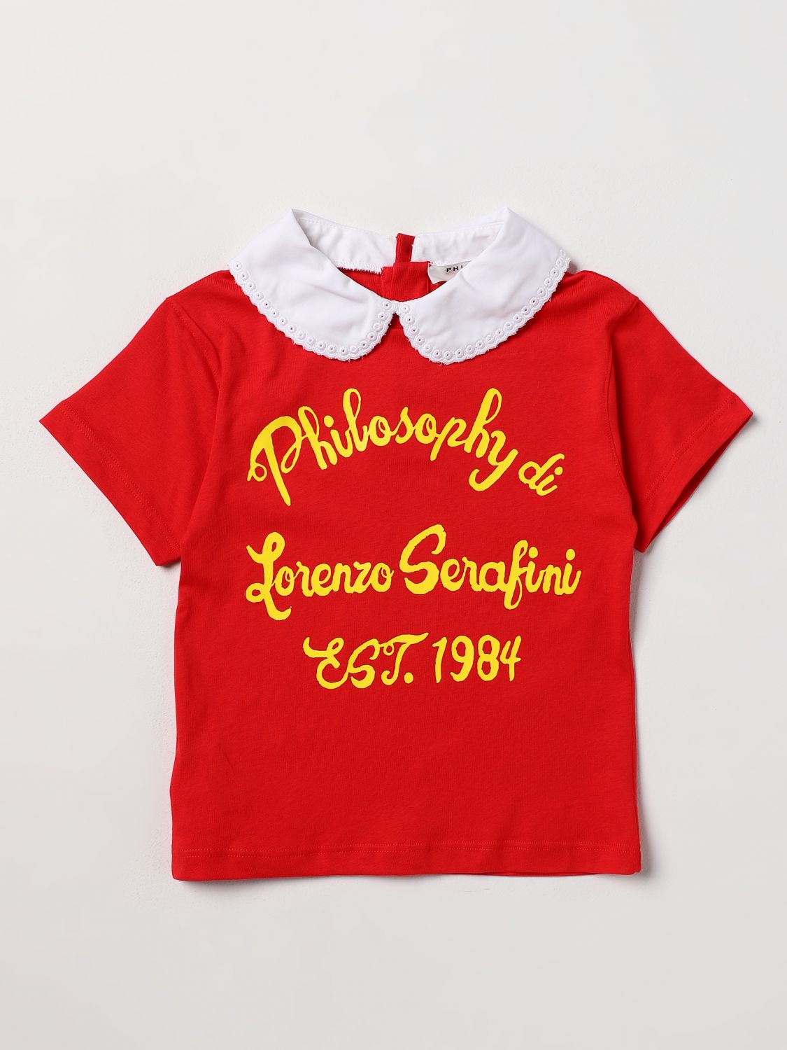 Philosophy Di Lorenzo Serafini Kids T-Shirt PHILOSOPHY DI LORENZO SERAFINI KIDS Kids colour Red