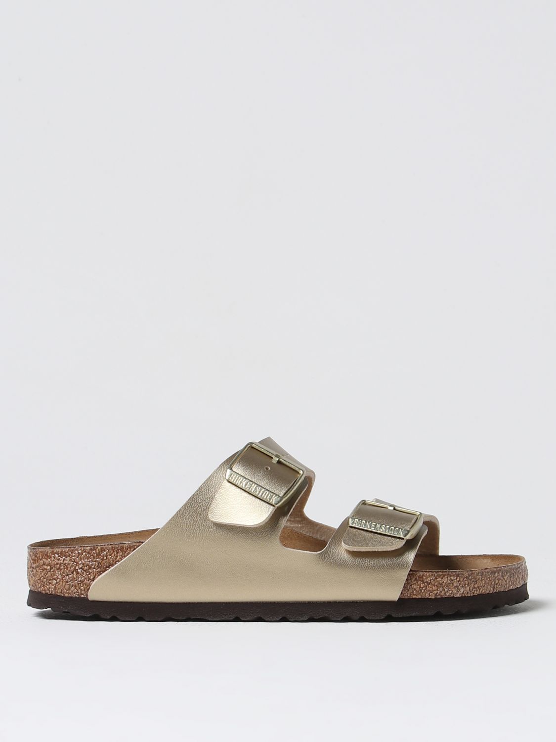 Birkenstock Flat Sandals BIRKENSTOCK Woman colour Gold