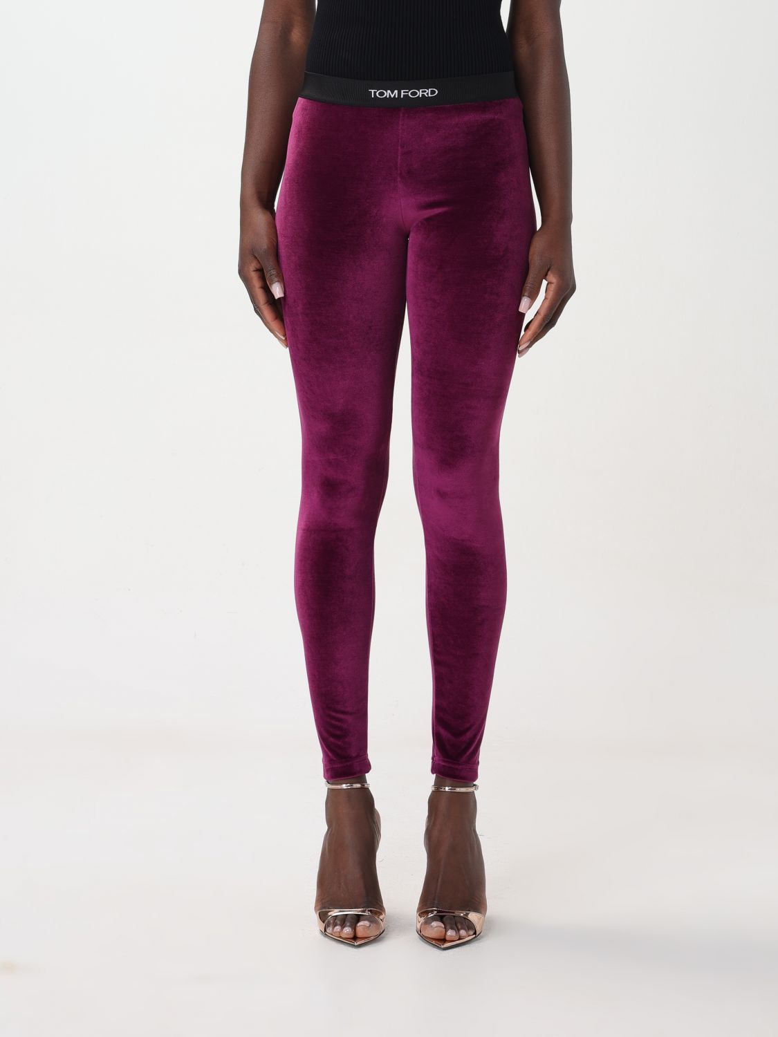 Tom Ford Trousers TOM FORD Woman colour Violet