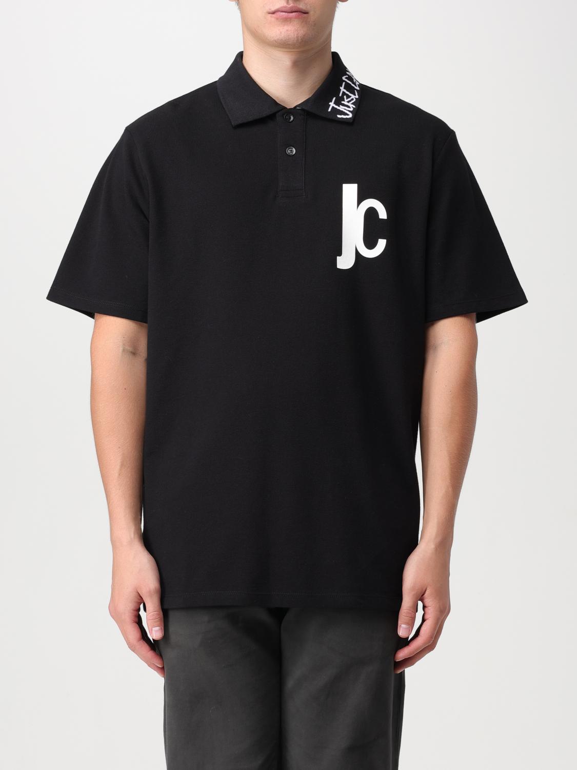 Just Cavalli Polo Shirt JUST CAVALLI Men colour Black