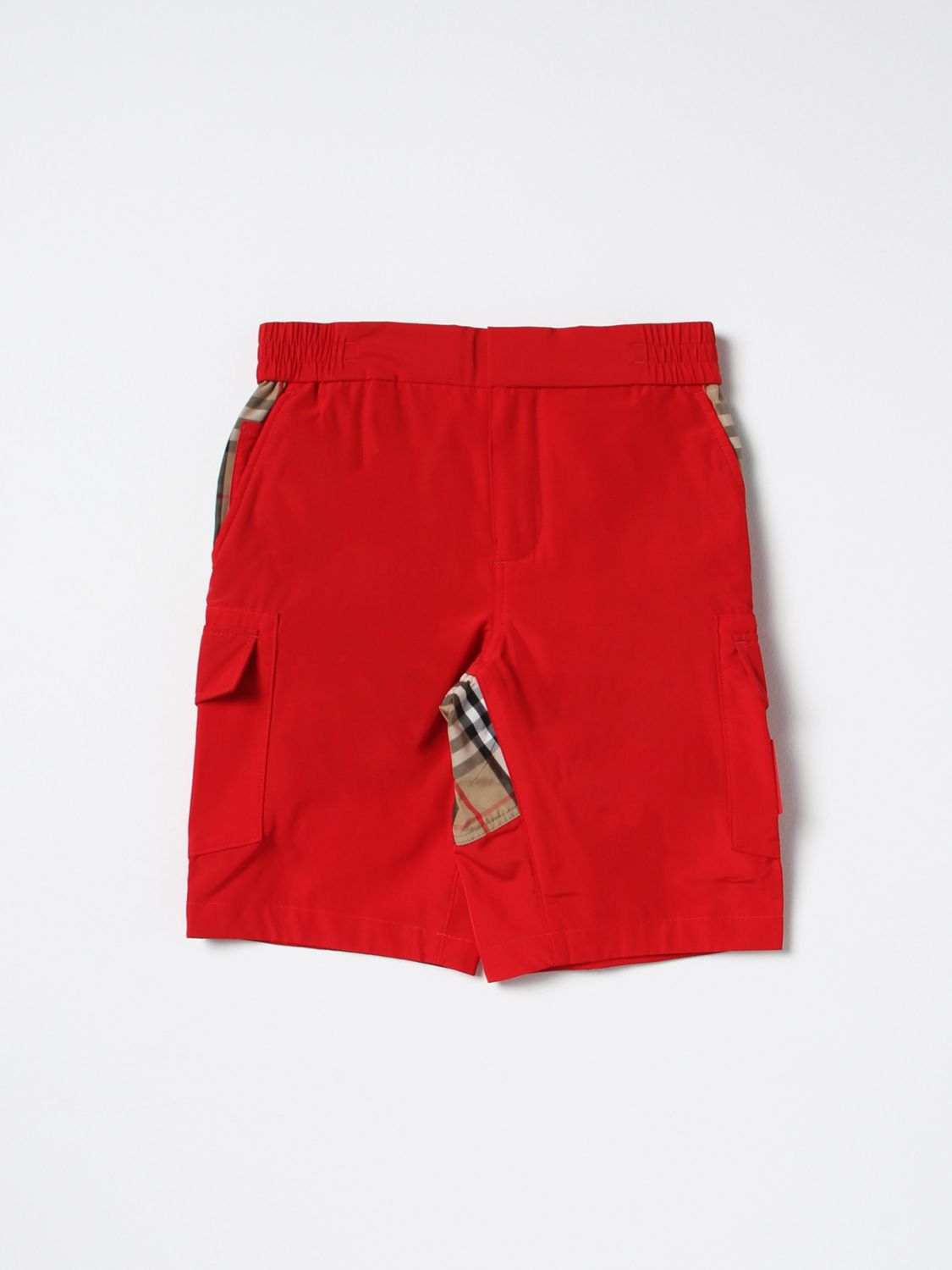 Burberry Shorts BURBERRY Kids colour Red