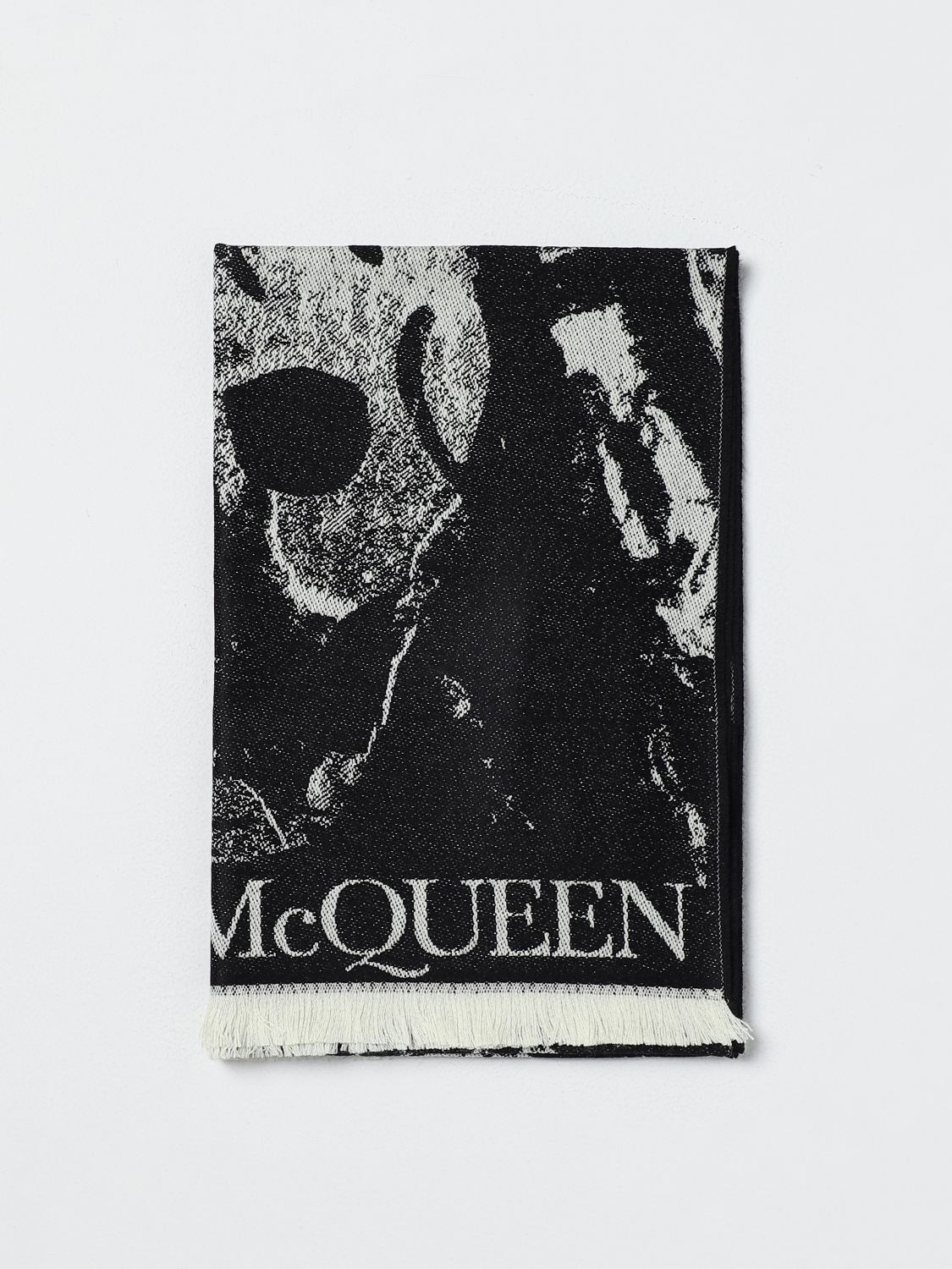 Alexander McQueen Scarf ALEXANDER MCQUEEN Woman colour Black