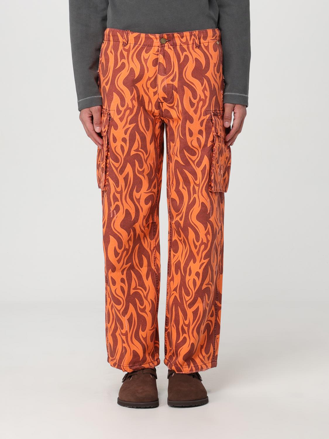 ERL Pants ERL Men color Orange