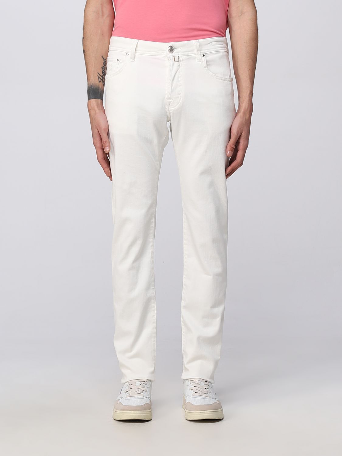 Jacob Cohën Trousers JACOB COHEN Men colour White