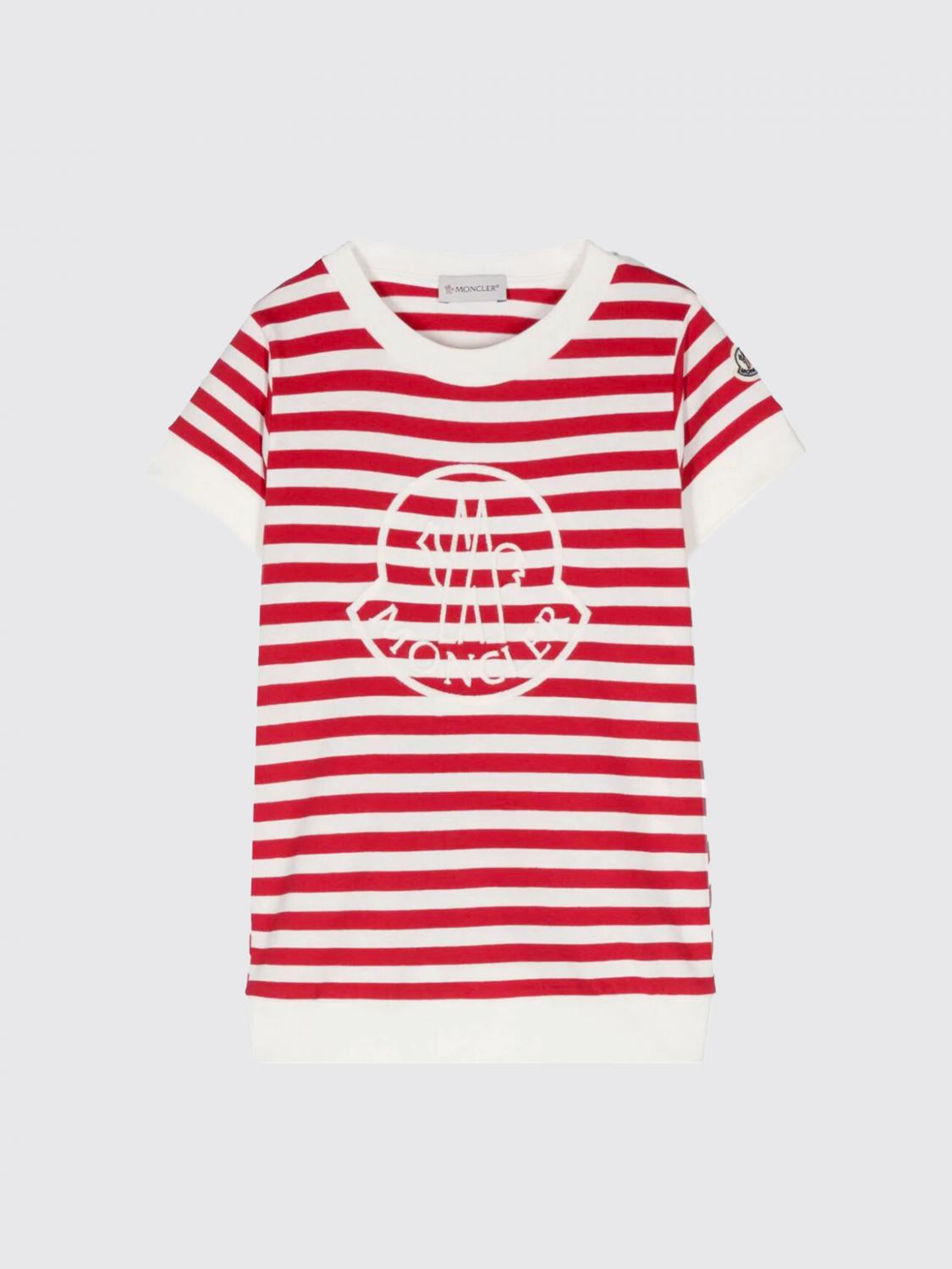 Moncler T-Shirt MONCLER Kids color Red