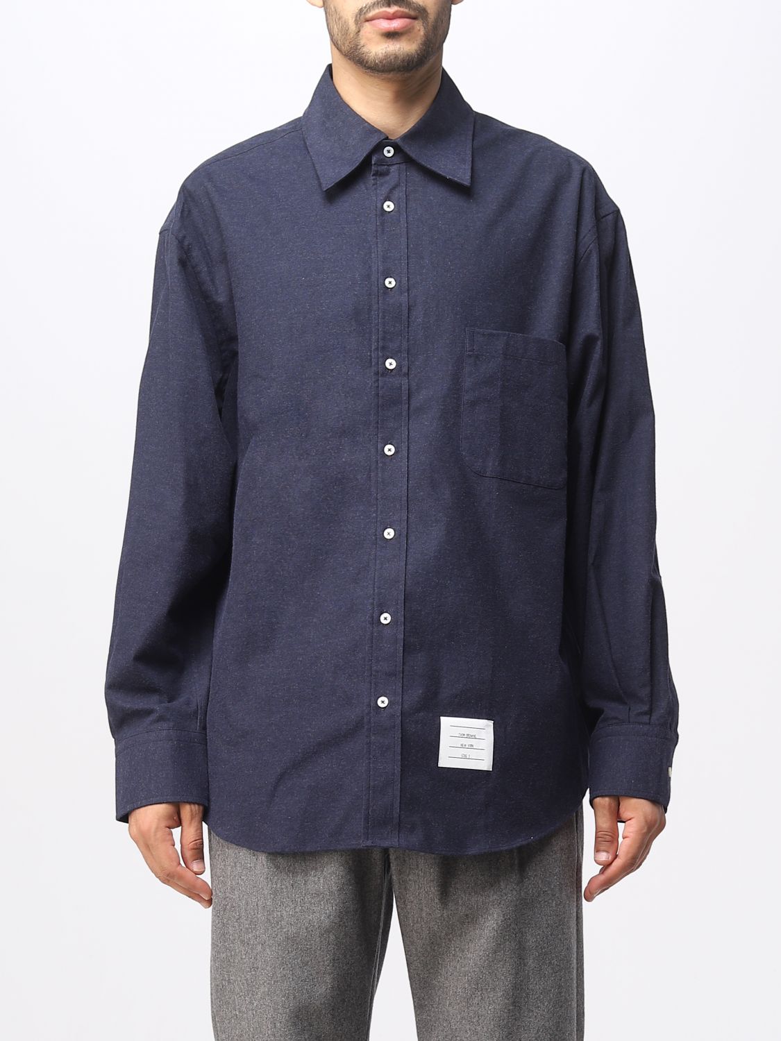 Thom Browne Shirt THOM BROWNE Men colour Blue