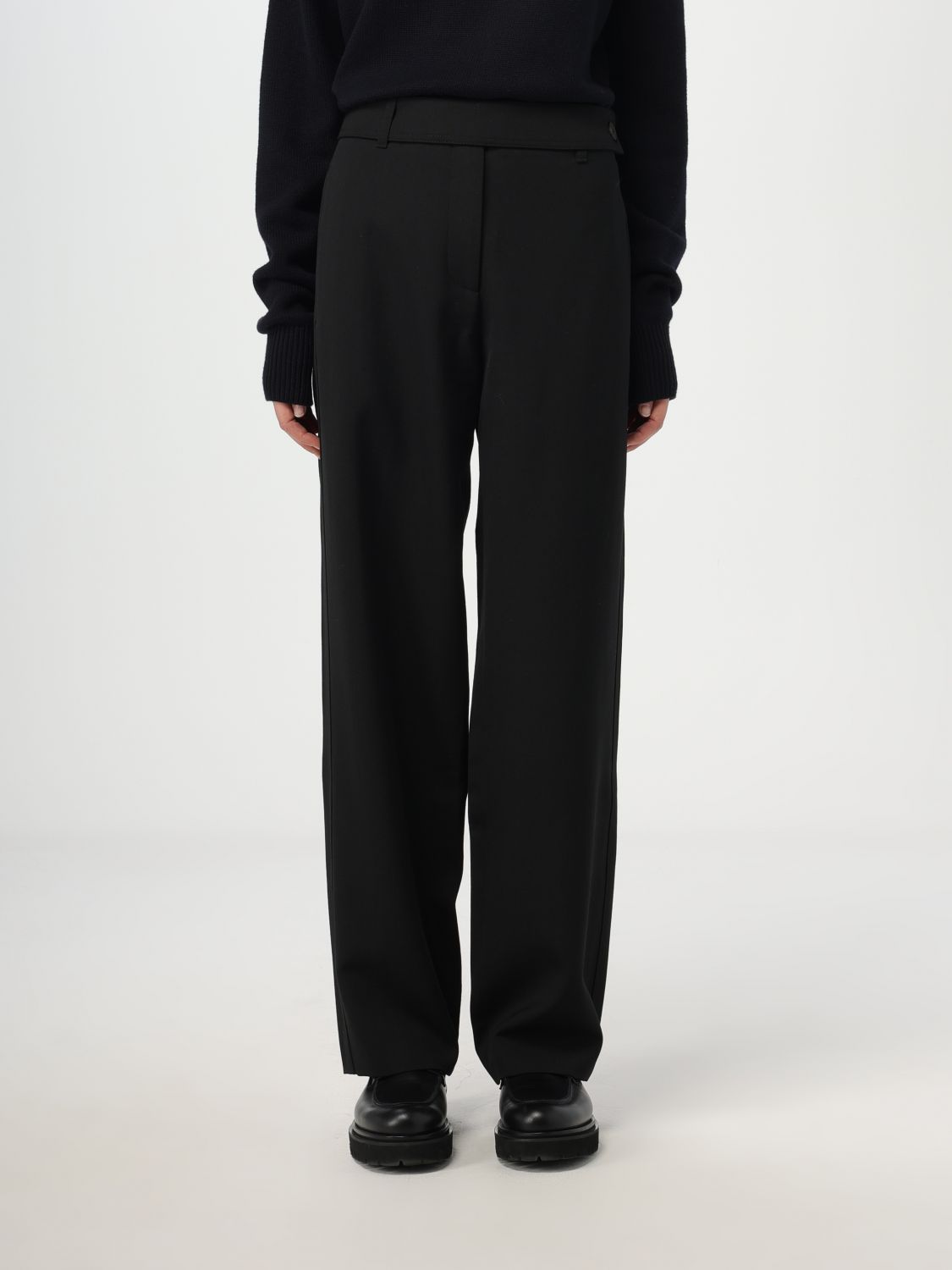 Studio Nicholson Trousers STUDIO NICHOLSON Woman colour Black