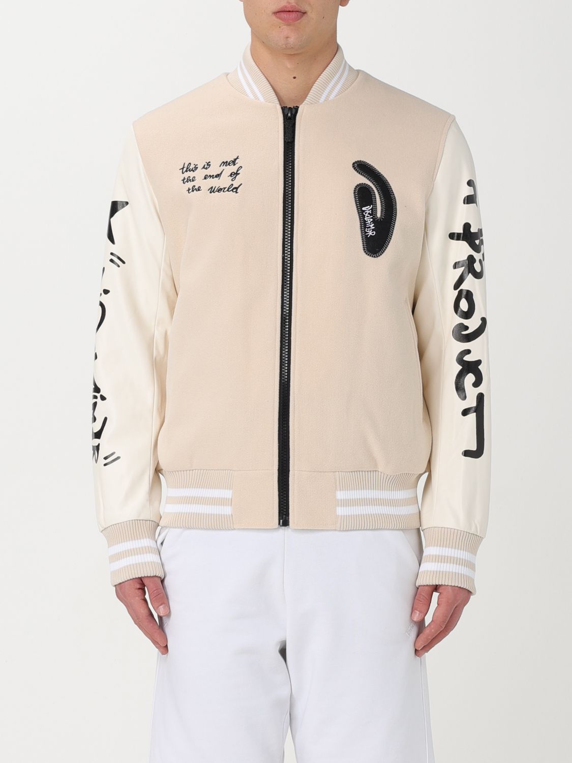 Disclaimer Jacket DISCLAIMER Men colour Beige