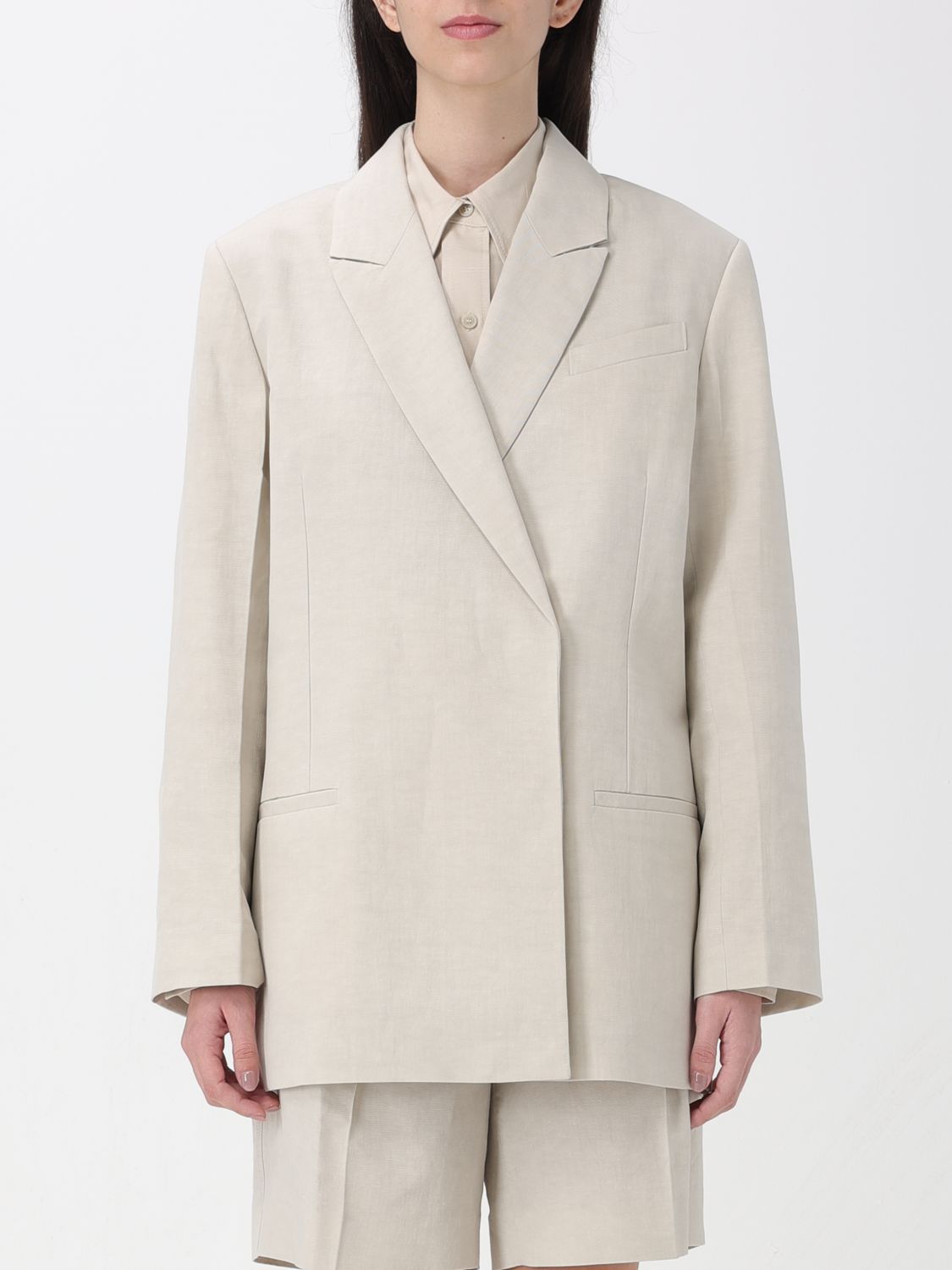 Calvin Klein Blazer CALVIN KLEIN Woman colour Beige