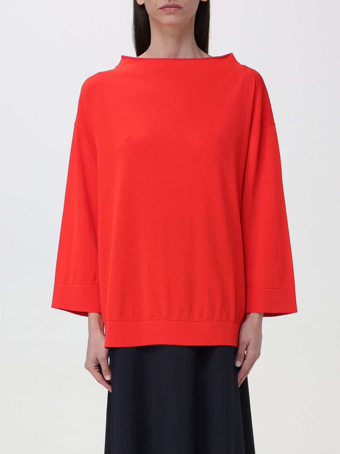 Liviana Conti Jumper LIVIANA CONTI Woman colour Coral