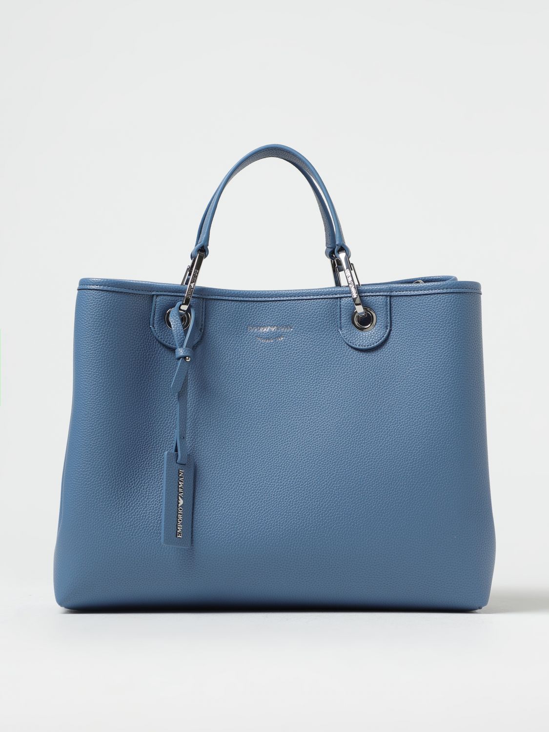 Emporio Armani Tote Bags EMPORIO ARMANI Woman colour Denim