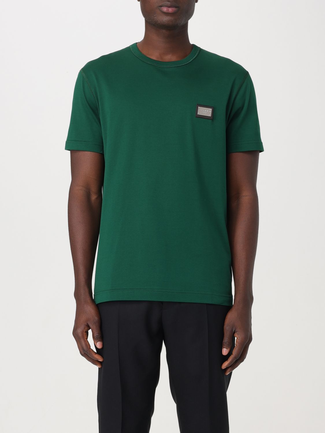 Dolce & Gabbana T-Shirt DOLCE & GABBANA Men colour Moss Green