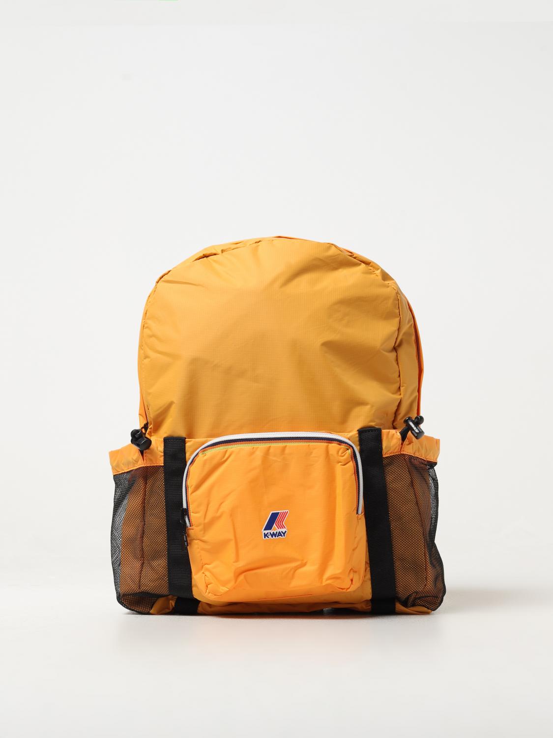 K-Way Backpack K-WAY Men color Orange