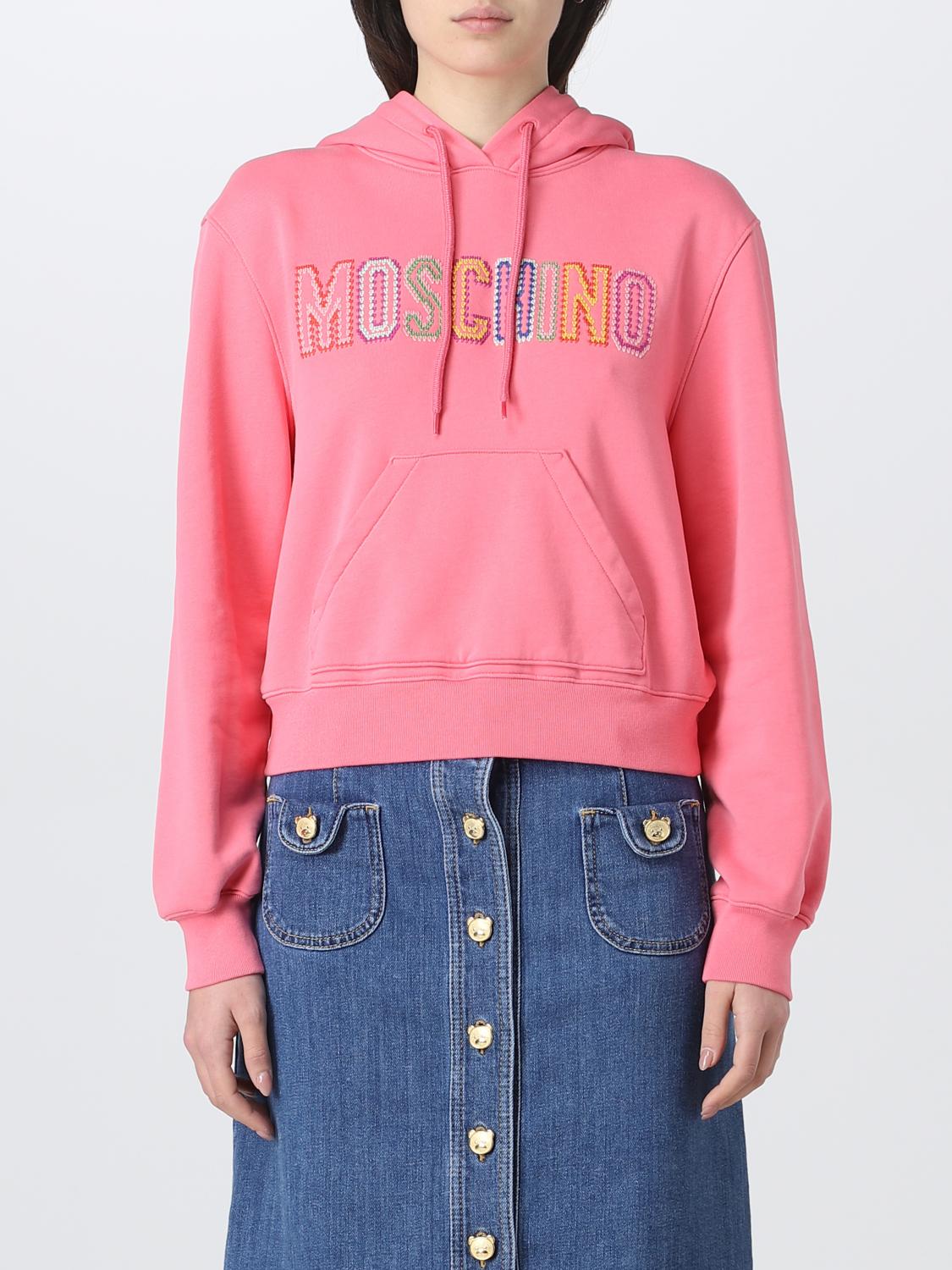 Moschino Couture Sweatshirt MOSCHINO COUTURE Woman colour Fuchsia