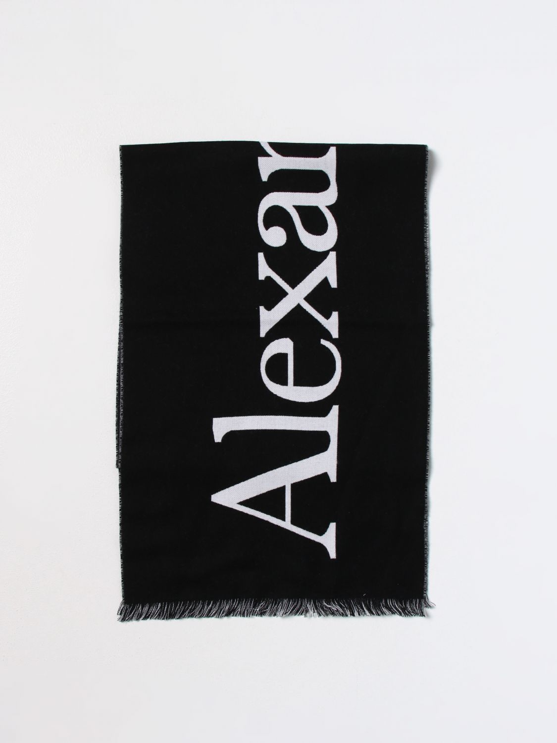 Alexander McQueen Scarf ALEXANDER MCQUEEN Men colour Black