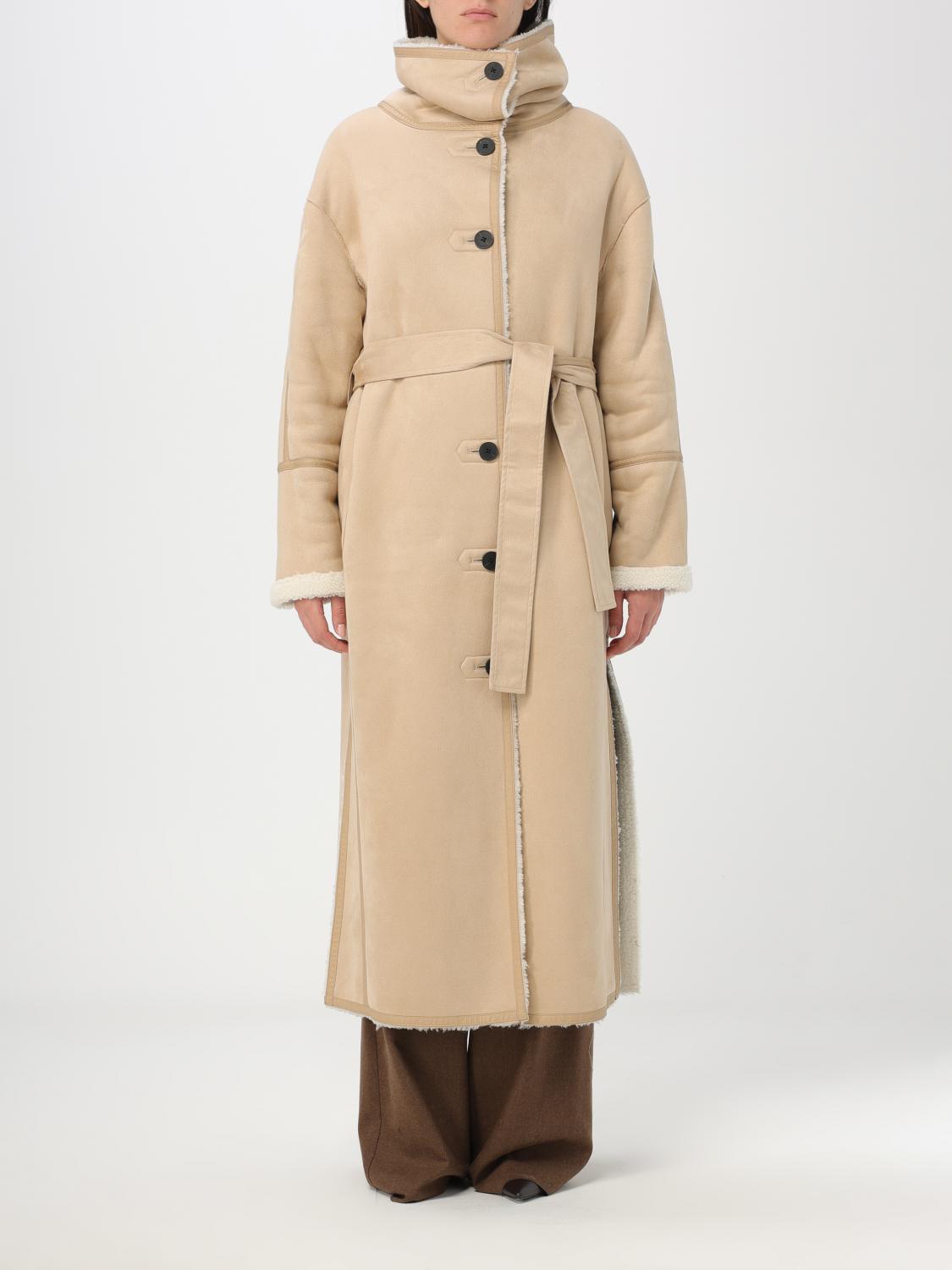 Actitude Twinset Coat ACTITUDE TWINSET Woman colour Cream