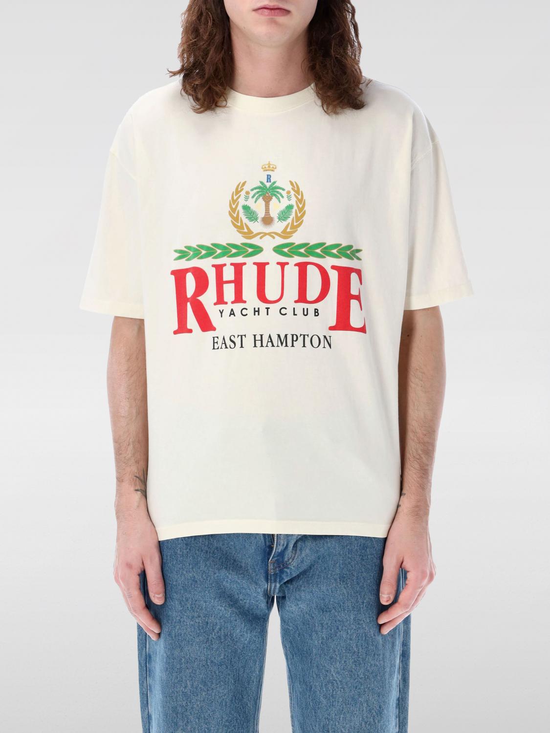 Rhude T-Shirt RHUDE Men color White