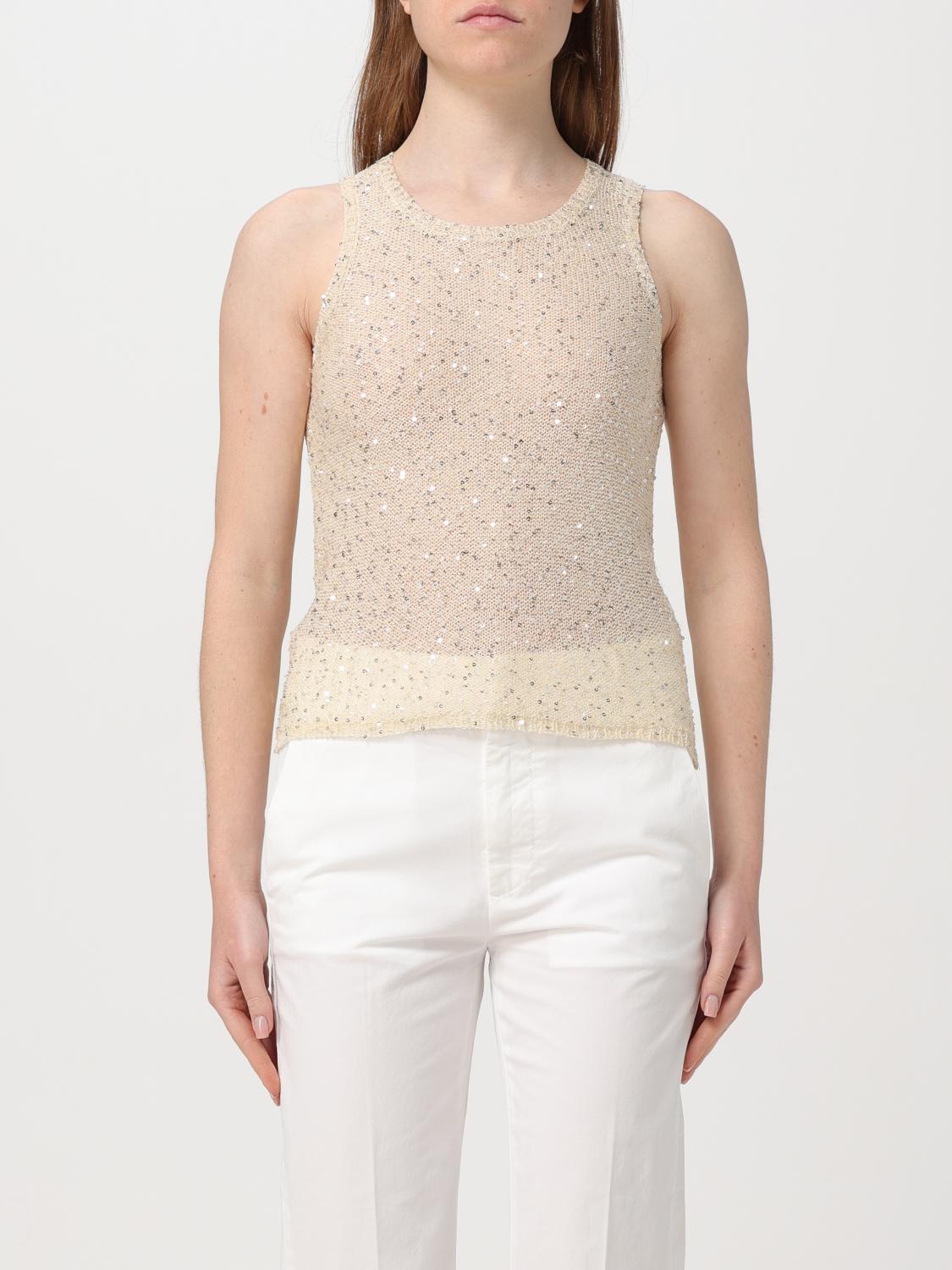 Roberto Collina Top ROBERTO COLLINA Woman colour Ivory