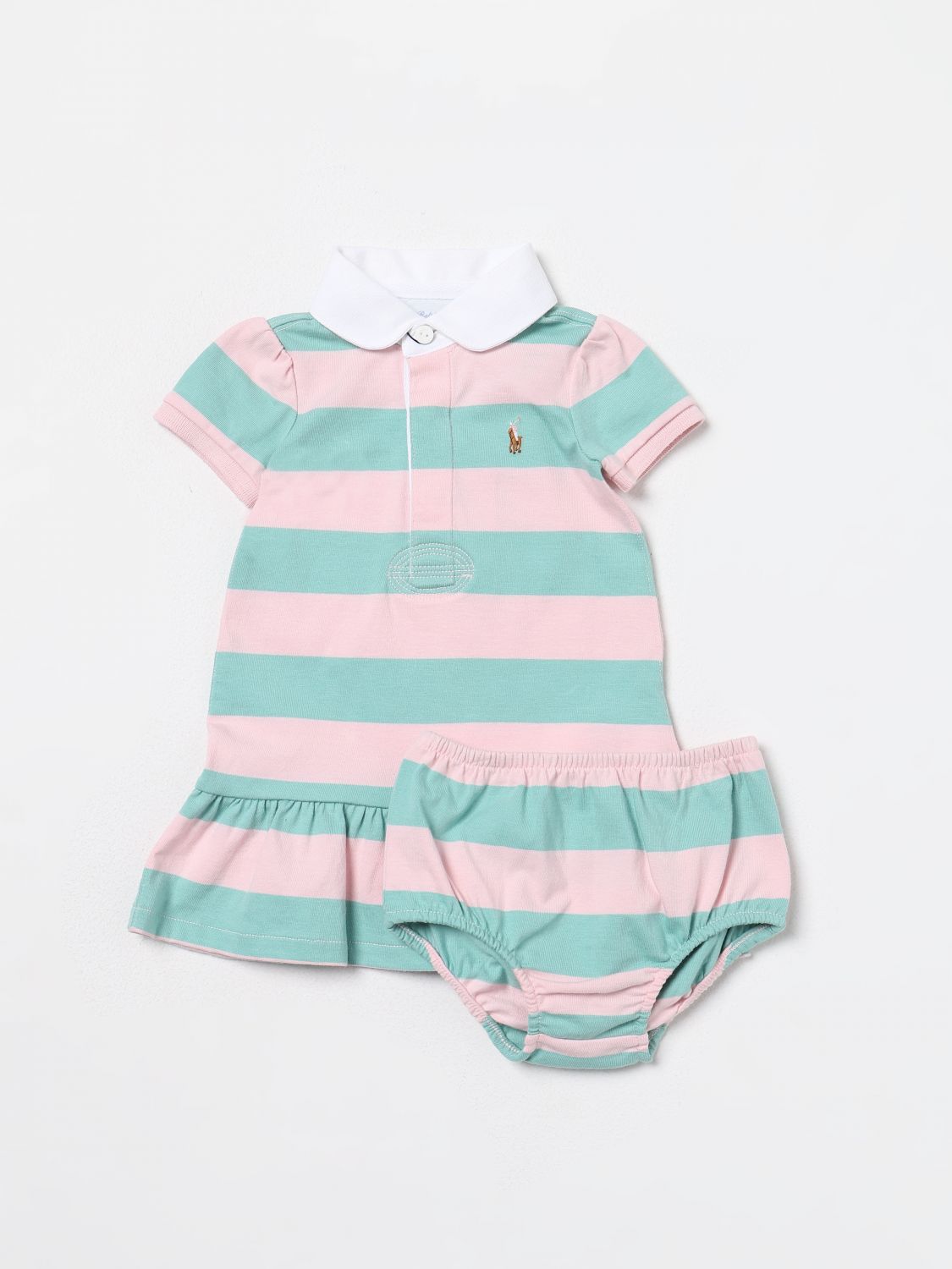 Polo Ralph Lauren Romper POLO RALPH LAUREN Kids colour Pink