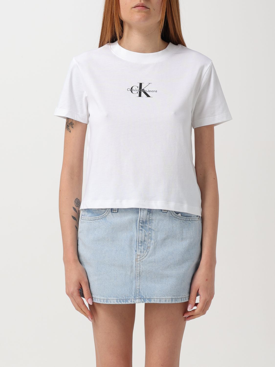 Ck Jeans T-Shirt CK JEANS Woman color White