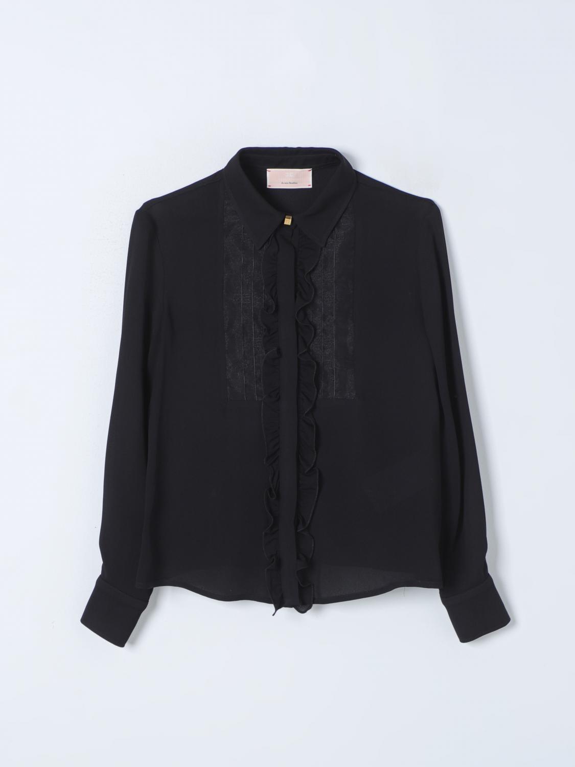 Elisabetta Franchi La Mia Bambina Shirt ELISABETTA FRANCHI LA MIA BAMBINA Kids colour Black