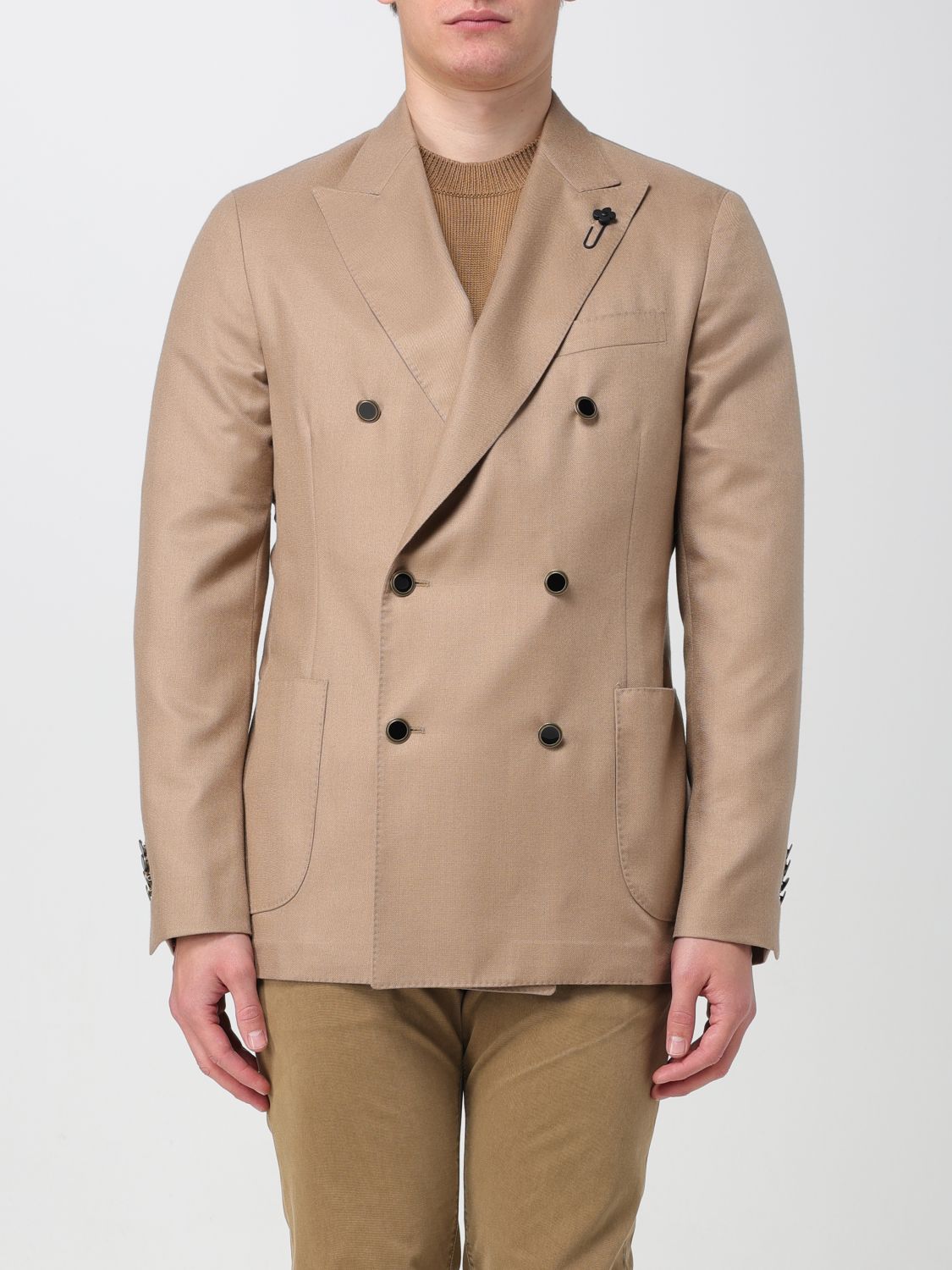 Lardini Jacket LARDINI Men colour Beige