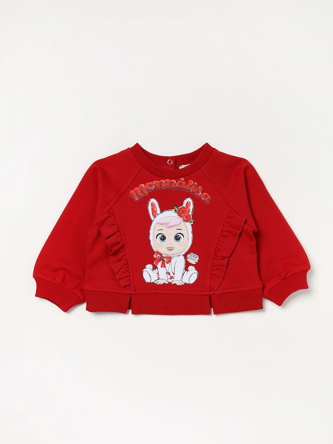 Monnalisa Jumper MONNALISA Kids colour Ruby