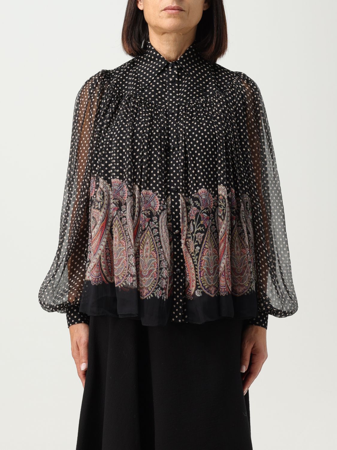 Etro Shirt ETRO Woman colour Black