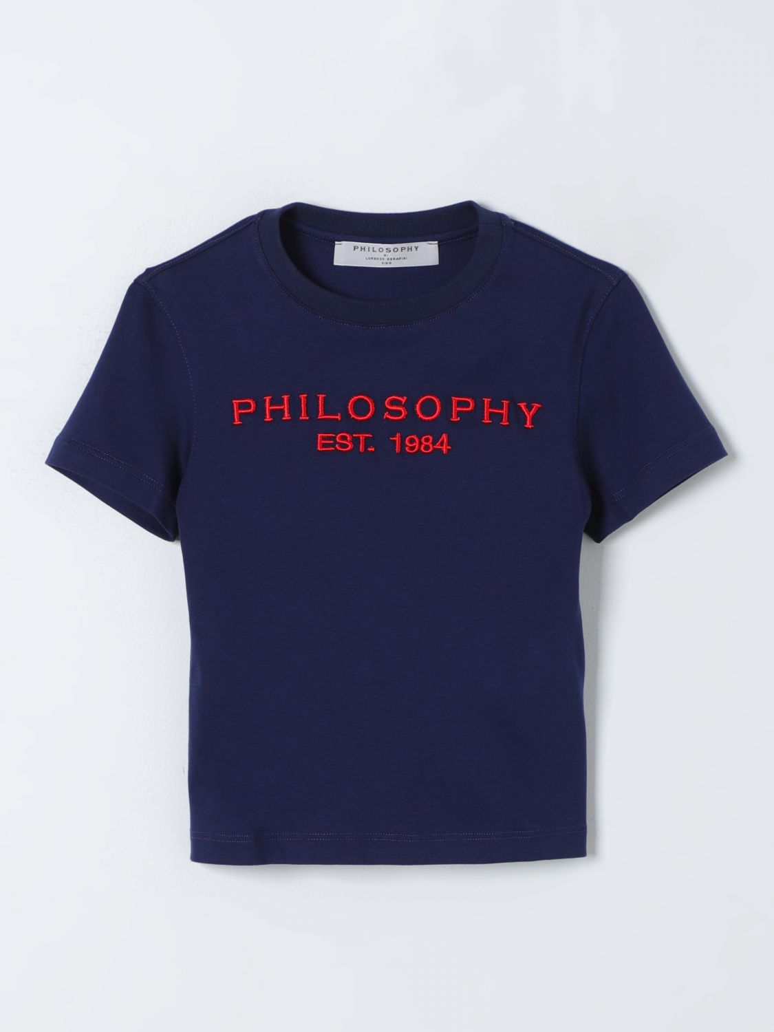 Philosophy Di Lorenzo Serafini Kids T-Shirt PHILOSOPHY DI LORENZO SERAFINI KIDS Kids colour Blue