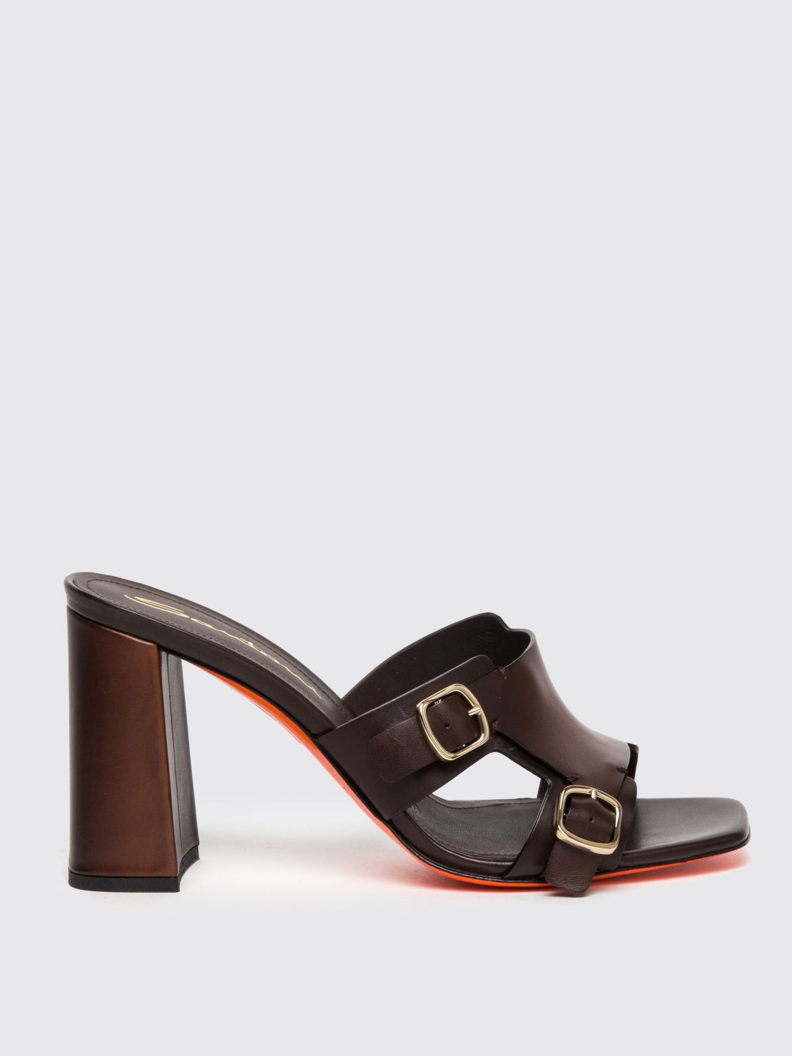 Santoni Heeled Sandals SANTONI Woman colour Brown