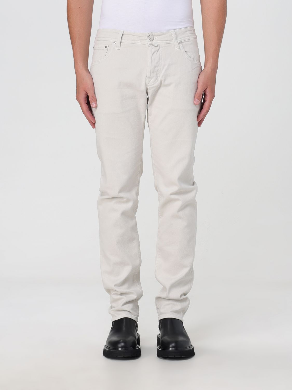 Jacob Cohën Trousers JACOB COHEN Men colour White