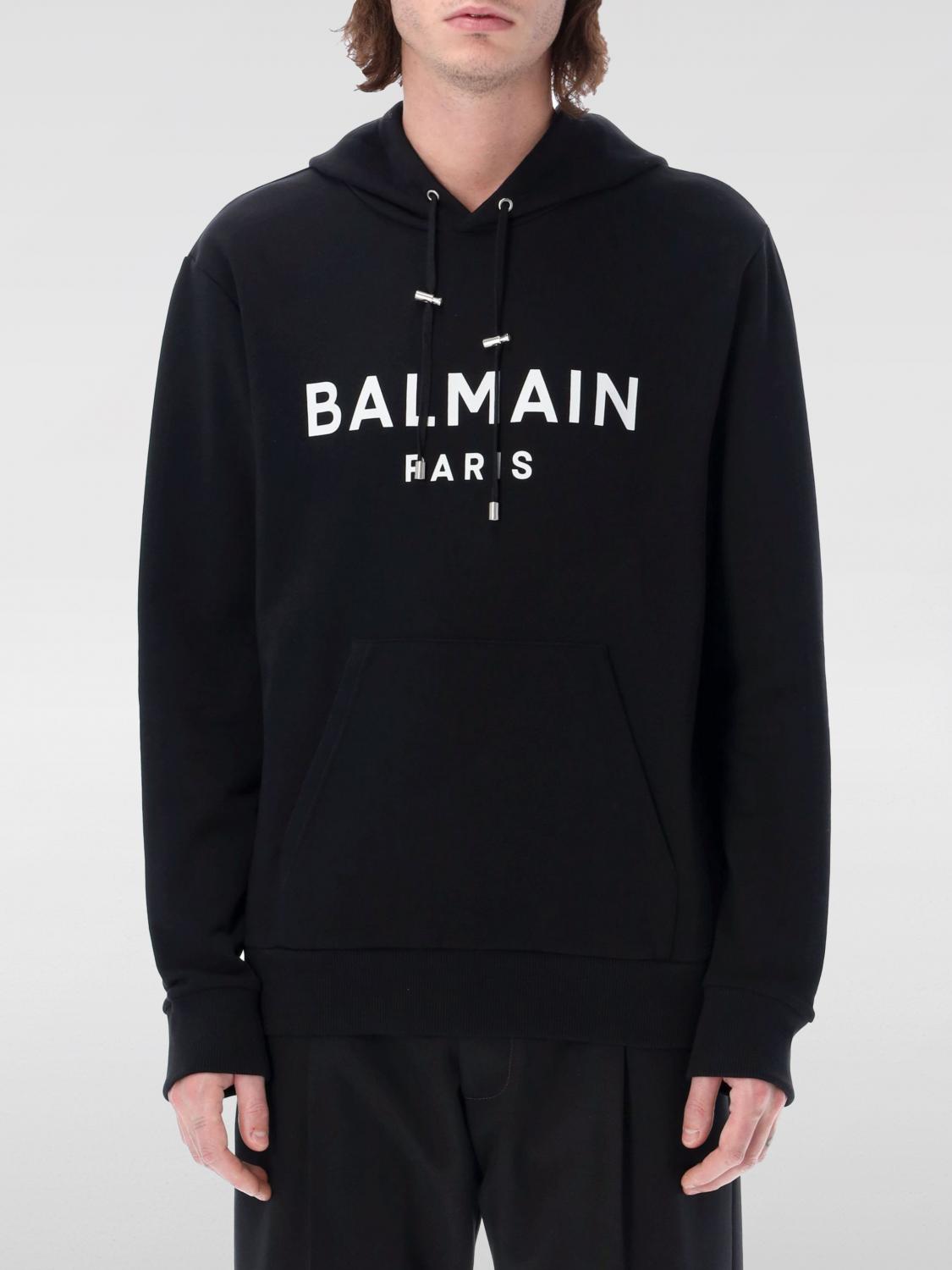 Balmain Sweatshirt BALMAIN Men color Black