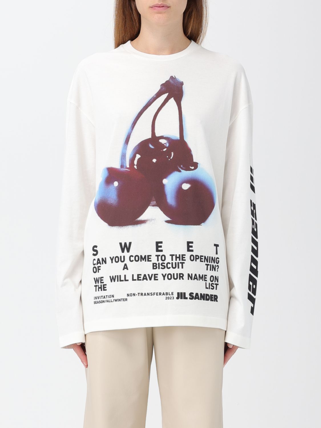 Jil Sander T-Shirt JIL SANDER Woman colour White