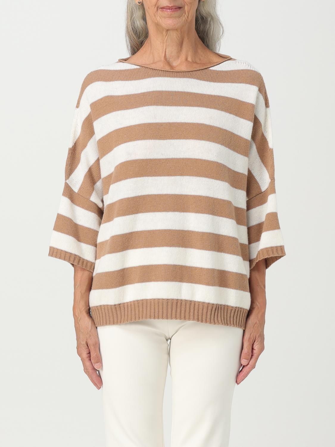 Liviana Conti Jumper LIVIANA CONTI Woman colour Camel