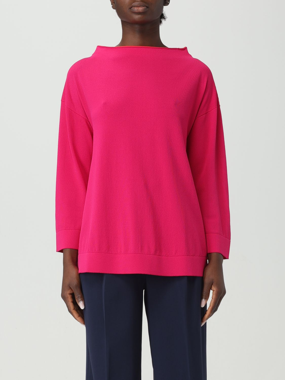 Liviana Conti Jumper LIVIANA CONTI Woman colour Fuchsia