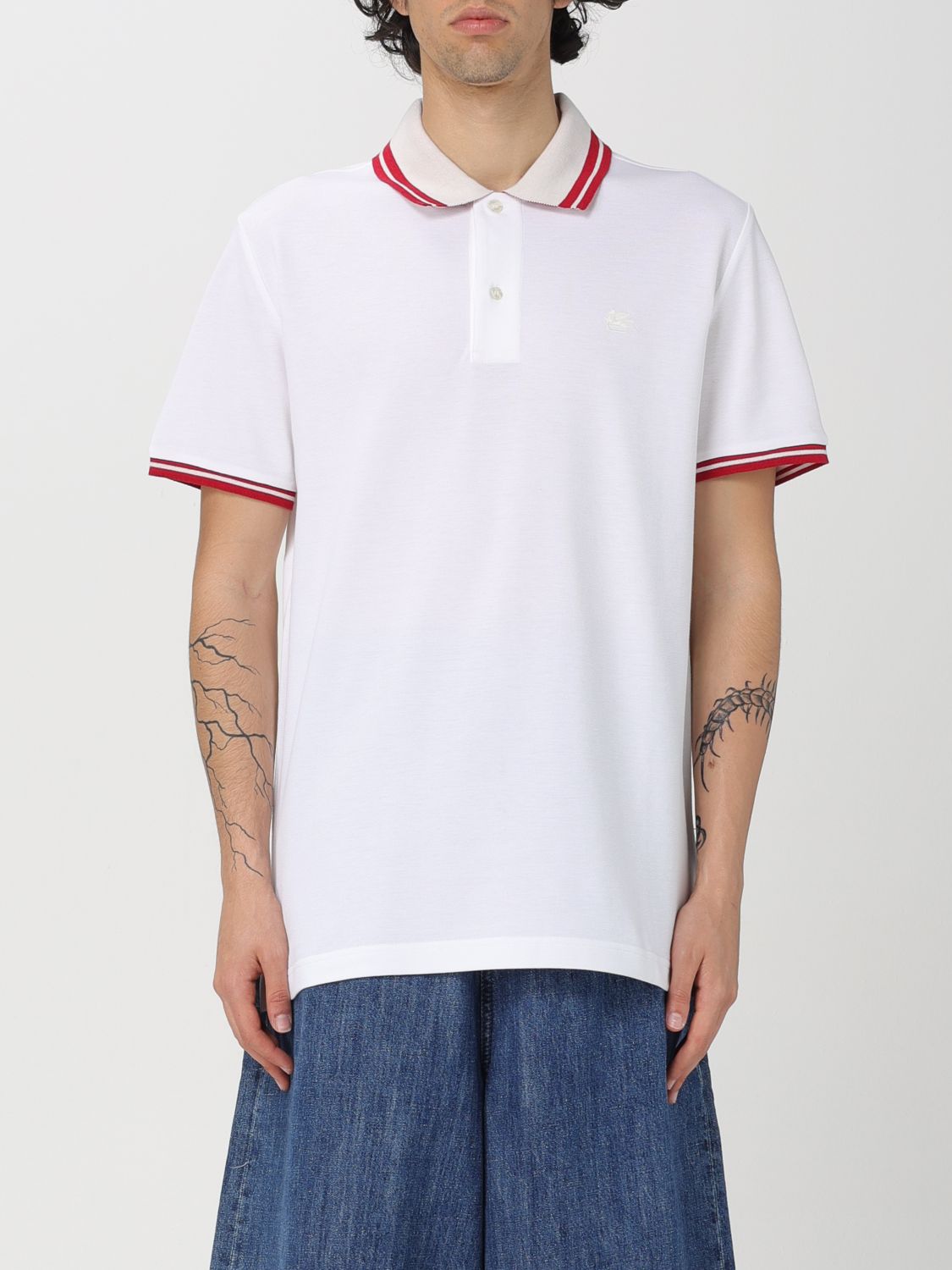 Etro Polo Shirt ETRO Men color White