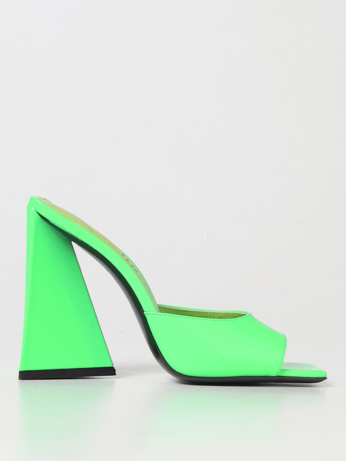 The Attico Heeled Sandals THE ATTICO Woman colour Green